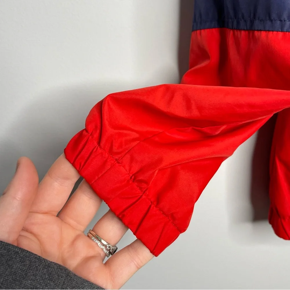 U.S. Polo‎ Assn. Vintage Windbreaker Hood Zip Front (Small)